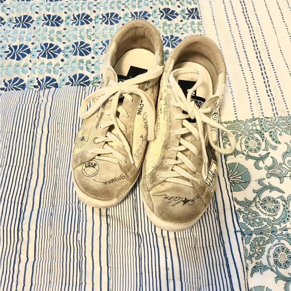 GOLDEN GOOSE GRAFFITI SIZE 38